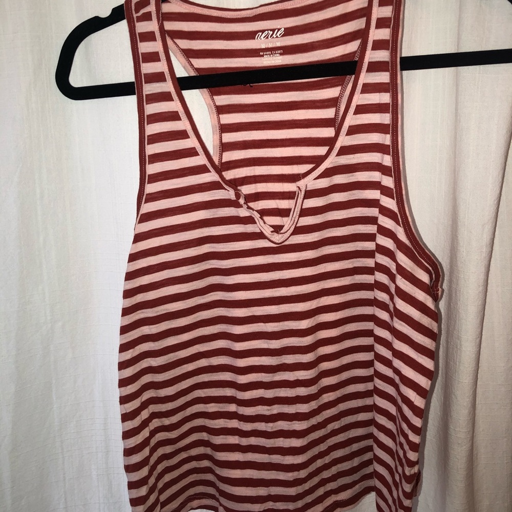 Aerie striped tank top